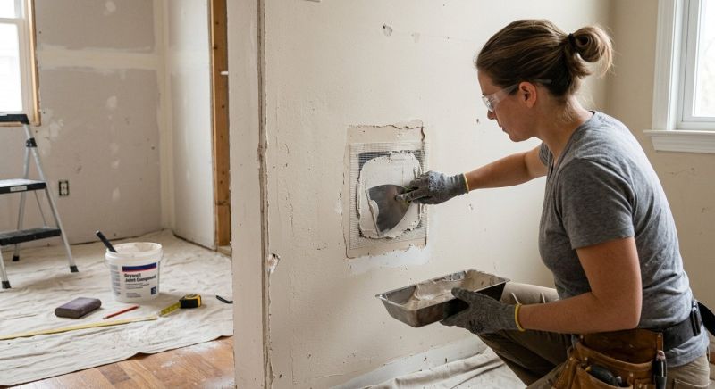 Bathroom Wall Patching in Olathe, KS