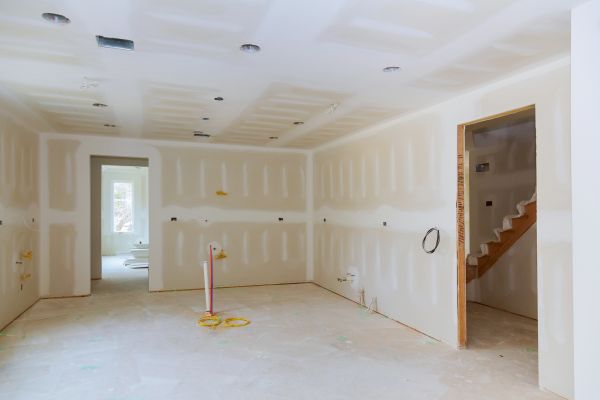 Kitchen Drywall Construction